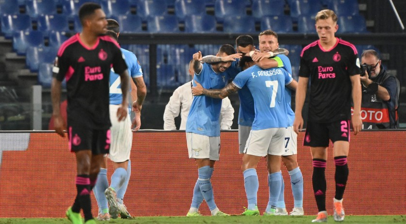 Lazio defeated Feyenoord 4-2