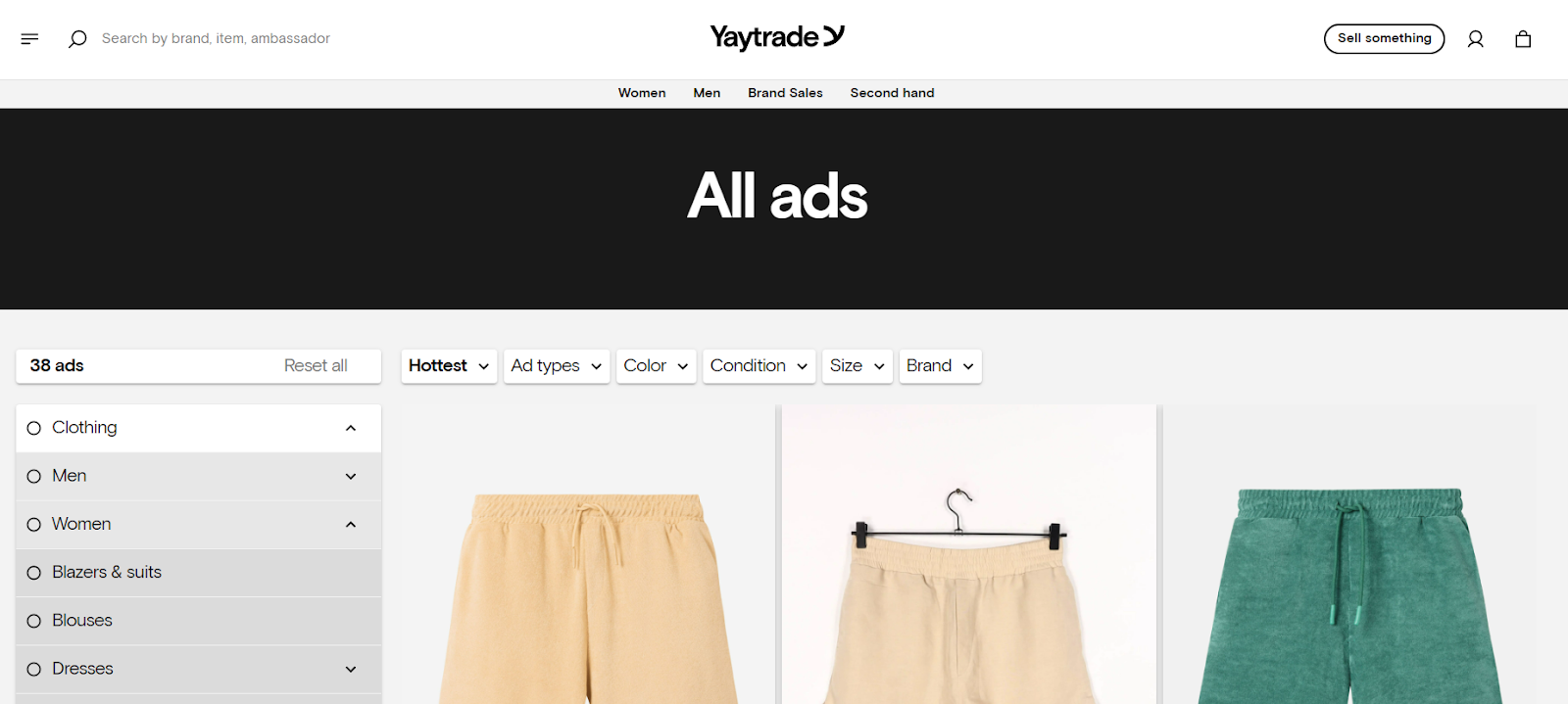 Yaytrade: Buy & sell premium second-hand fashion and