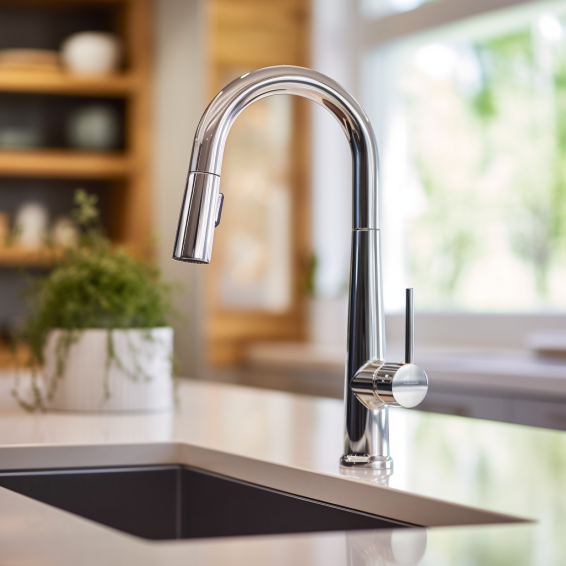 Moen kitchen faucet won't turn off