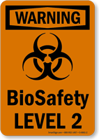 bio safety warning