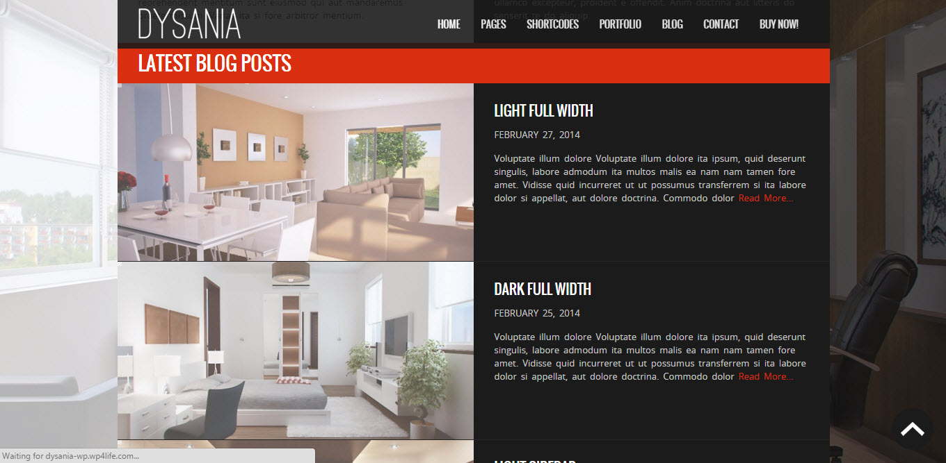 5. Dysania - Tema WordPress multifuncional responsivo