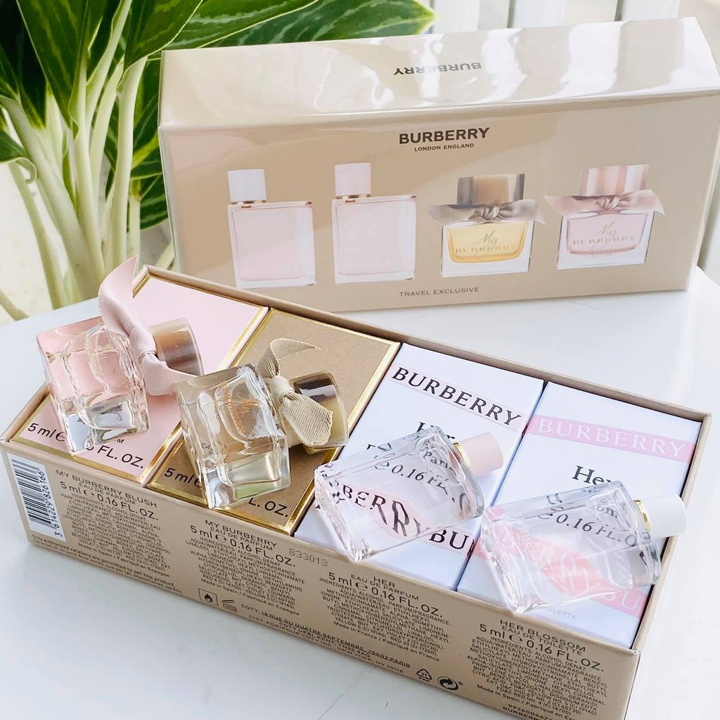 Nước hoa Burberry nữ 5ml có giá từ 350.000đ trở lên để trải nghiệm mùi hương