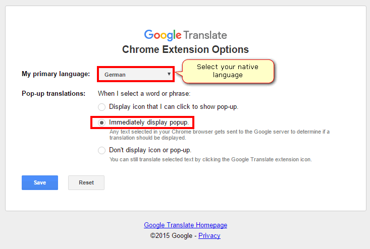 كيفية اضافة الترجمة الفورية على متصفح جوجل كروم للكمبيوتر | مينا تك
