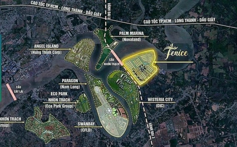 Ecopark Nhơn Trạch sở hữu vị trí thuận lợi