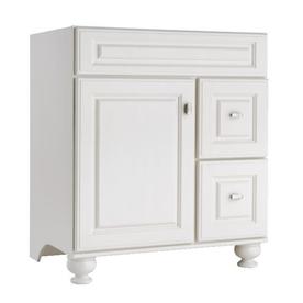 allen + roth Britwell Cream Traditional Bathroom Vanity (Common: 30-in x 21-in; Actual: 30-in x 21-in)