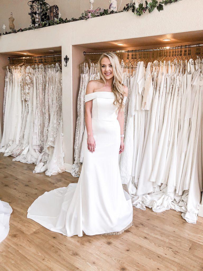 Wedding Dress Try On! | How to find THE dress | Kelly Ruth Hans