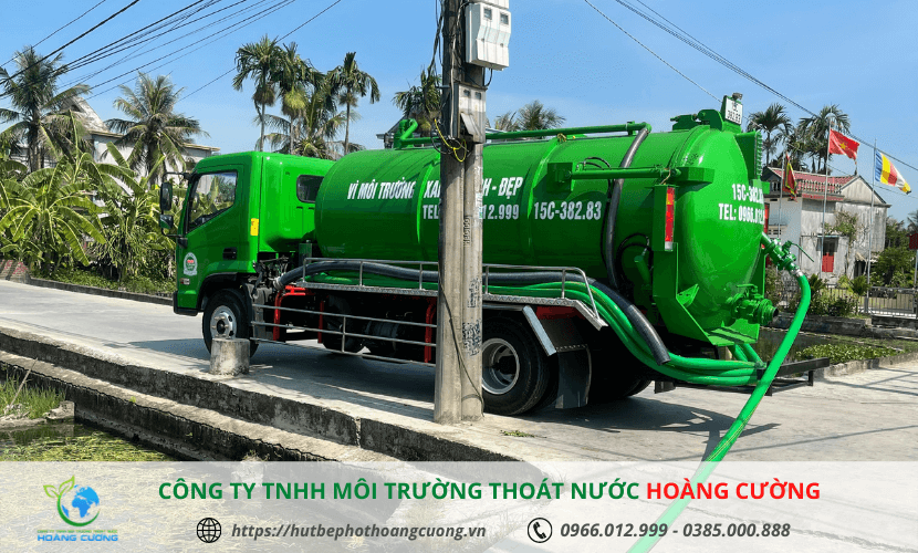 Công ty hút hầm cầu Huyện Gò Công Đông Tiền Giang - Hoàng Cường