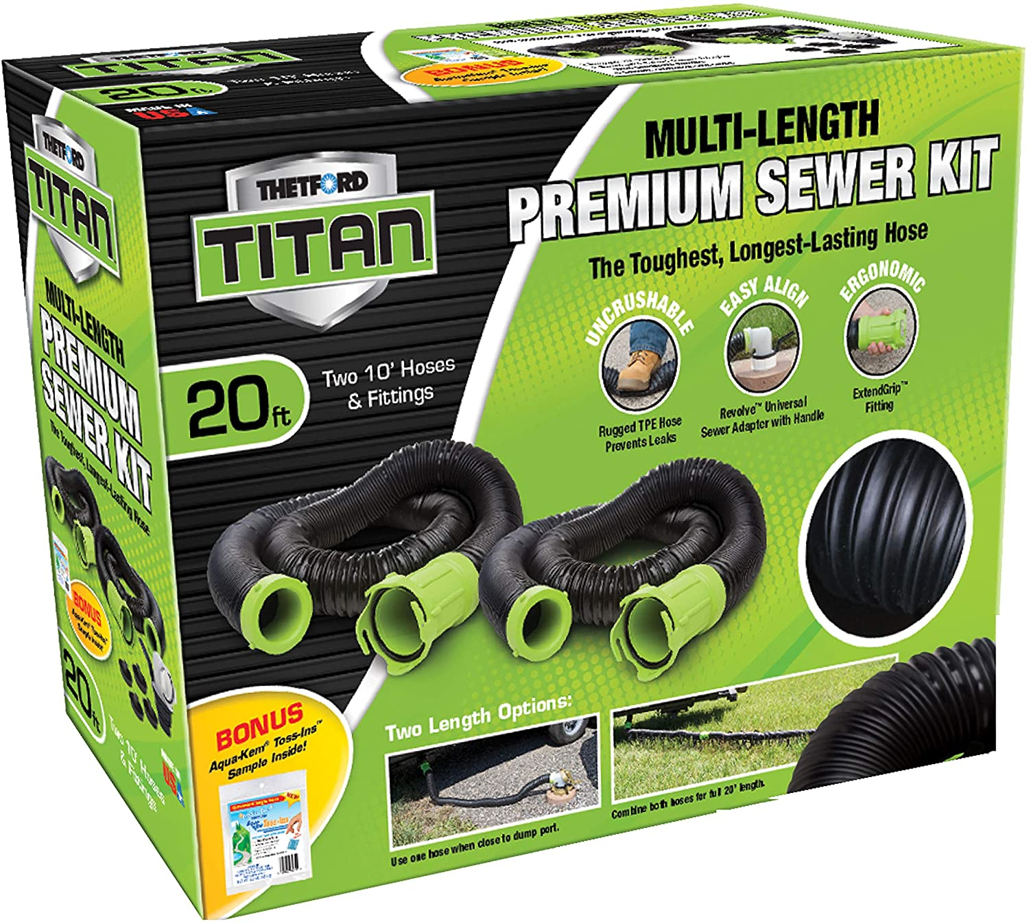 thetford titan camper sewer hose