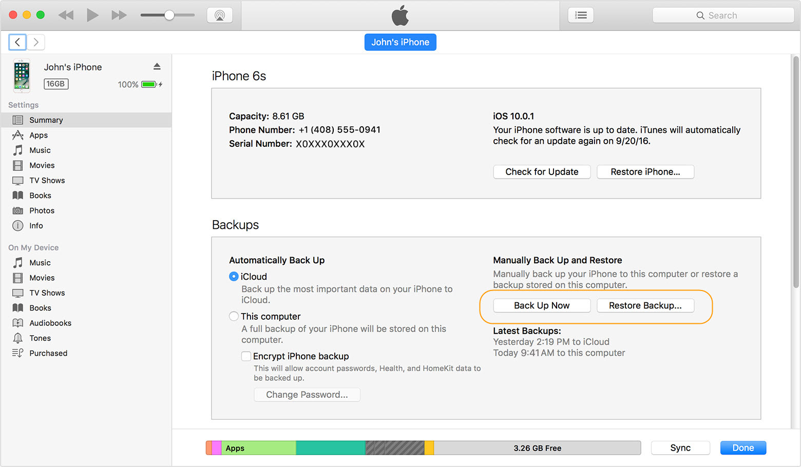 طرق نقل البيانات من ايفون الى ايفون عن طريق برنامج و الايتونز restore iCloud backup