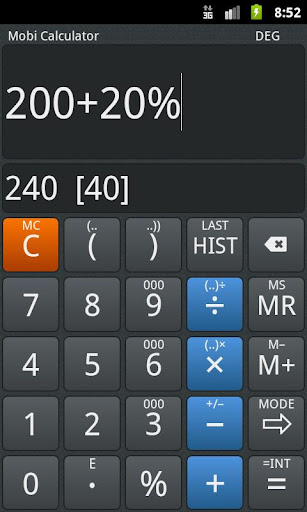 Mobi Calculator PRO apk