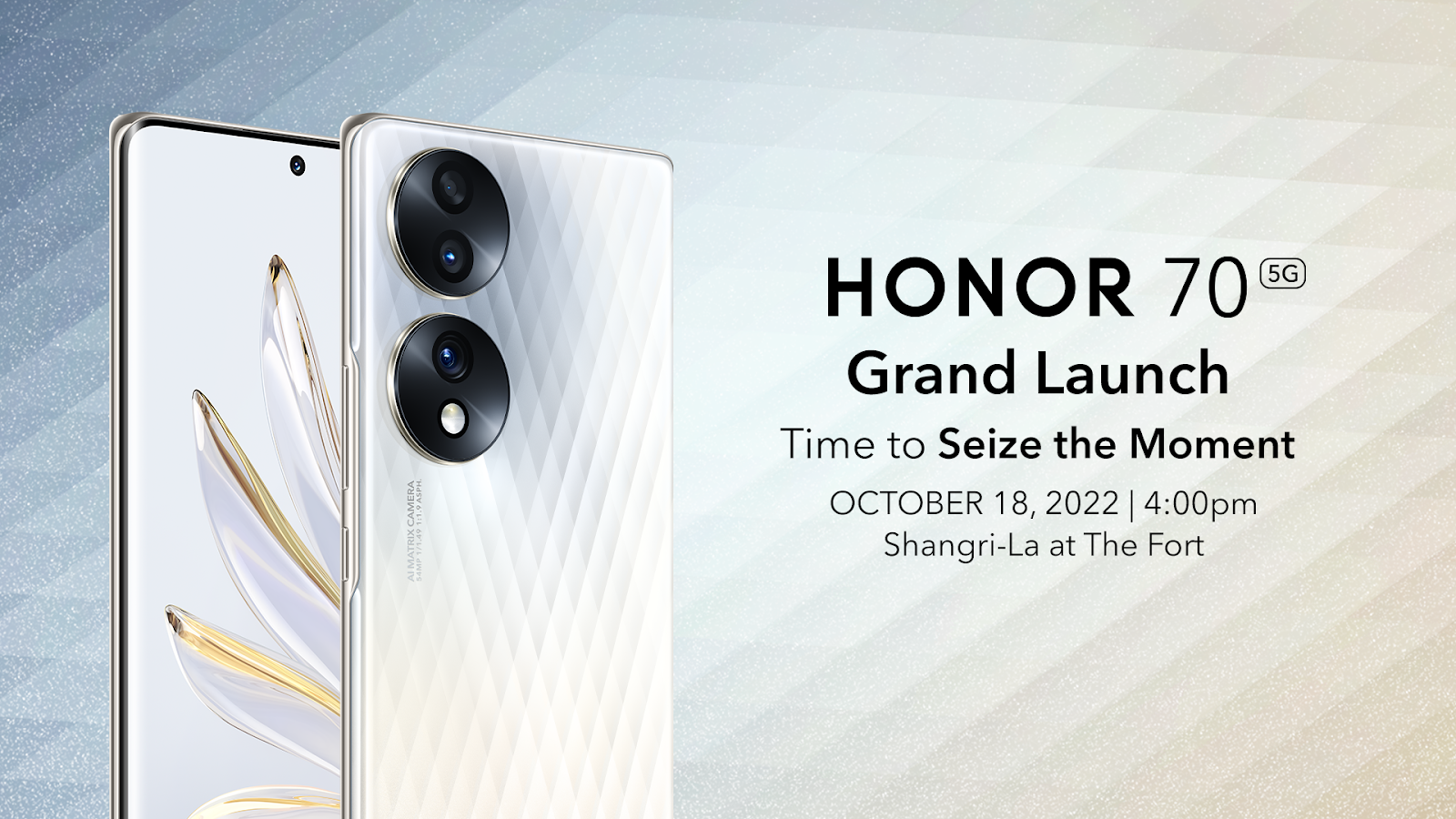 HONOR 70 5G Launches October 18th