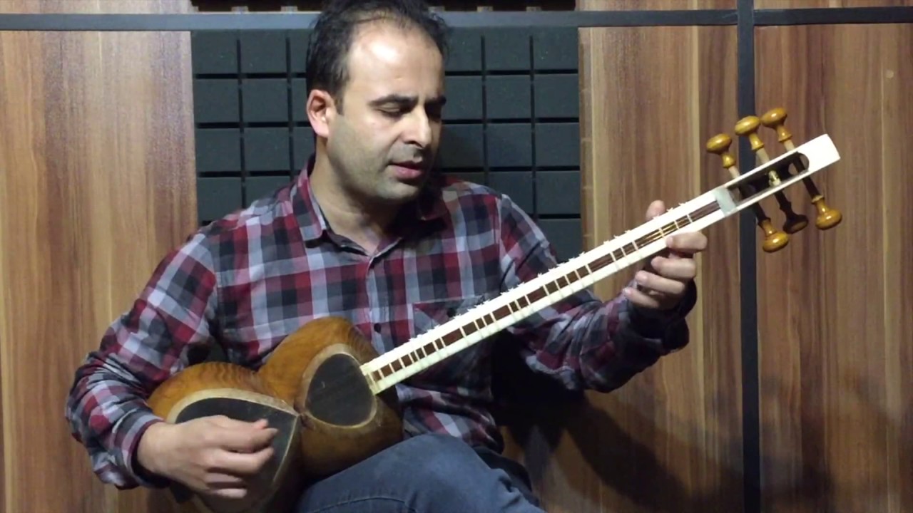 فیلم آموزش تصنیف عقرب زلف کجت علی اکبر شیدا تار نیما فریدونی
