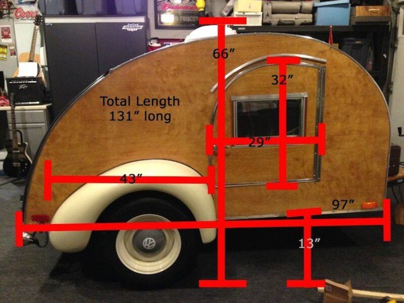 How to Measure Travel Trailers By Type Teardrop Camper