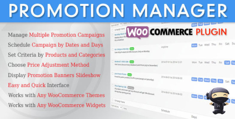 WooCommercePromotionManager