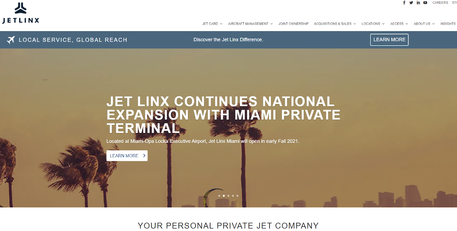 Jet Linx services