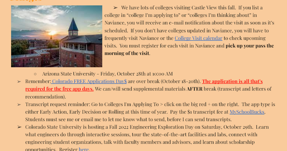 Post Grad Newsletter October 14