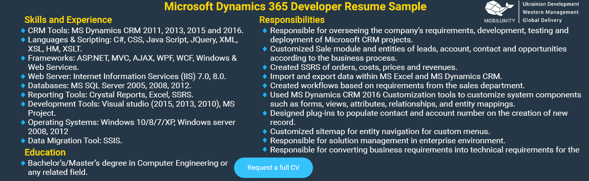 How To Find And Manage MS Dynamics Consultants