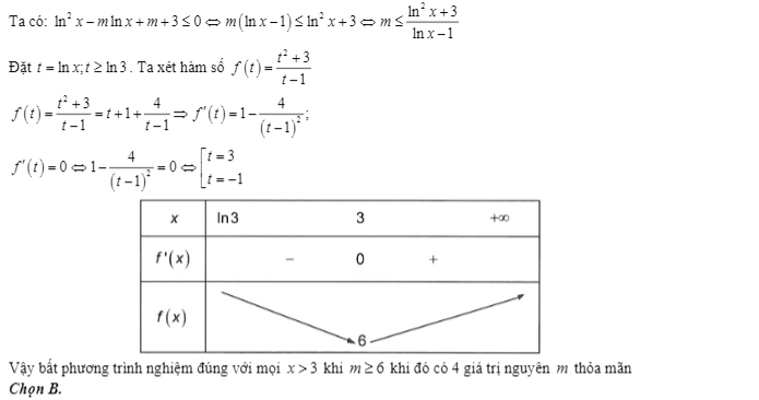 ví dụ giải bất phương trình mũ và logarit