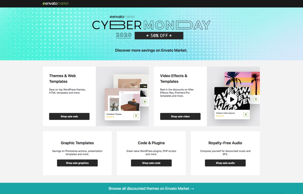 Envato Cyber ​​Week