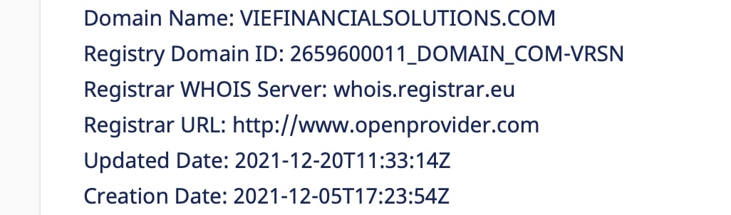 Vie financial solutions: отзывы о компании, вывод средств