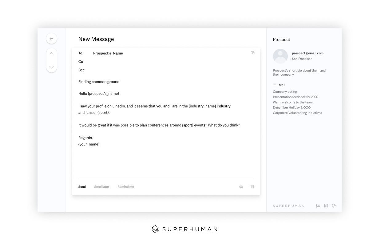 superhuman sales emails