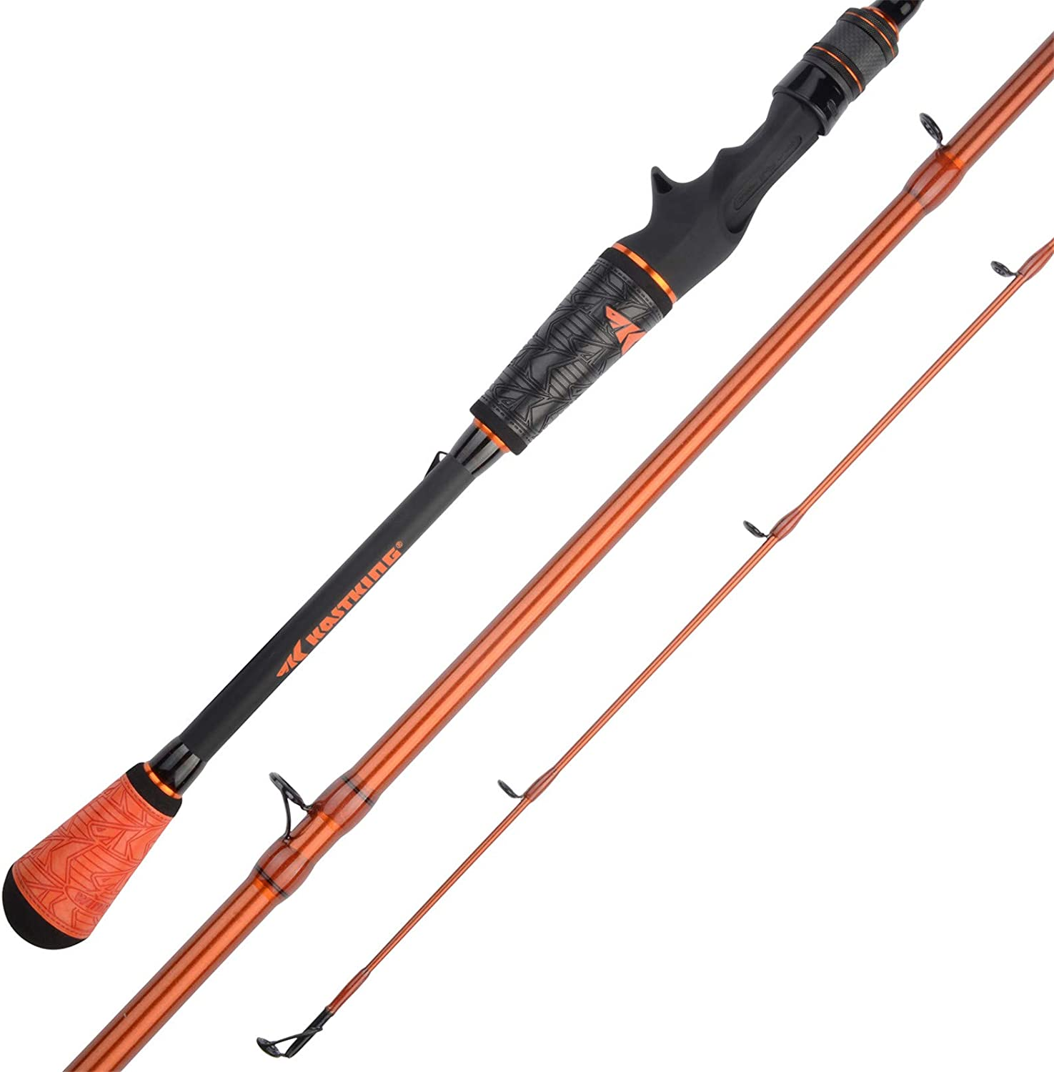 2. KastKing Speed Demon Pro Tournament Series Bass Fishing Rods - Best Baitcasting Rod For Inshore Fishing