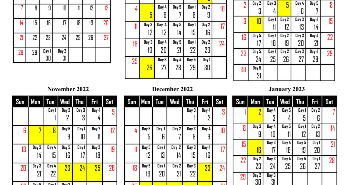 5 Day Specials Rotation Calendar 2022-23 Revised 6.28.22.pdf