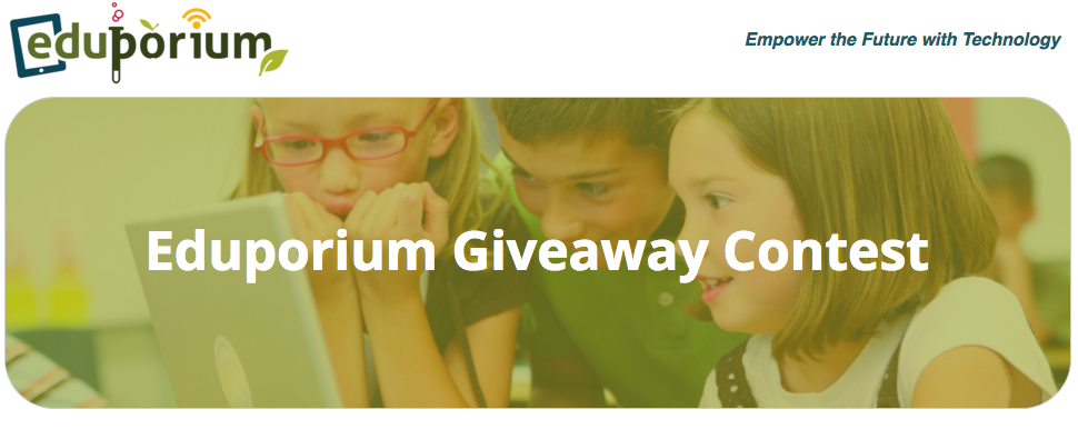 the eduporium technology giveaway contest for teachers