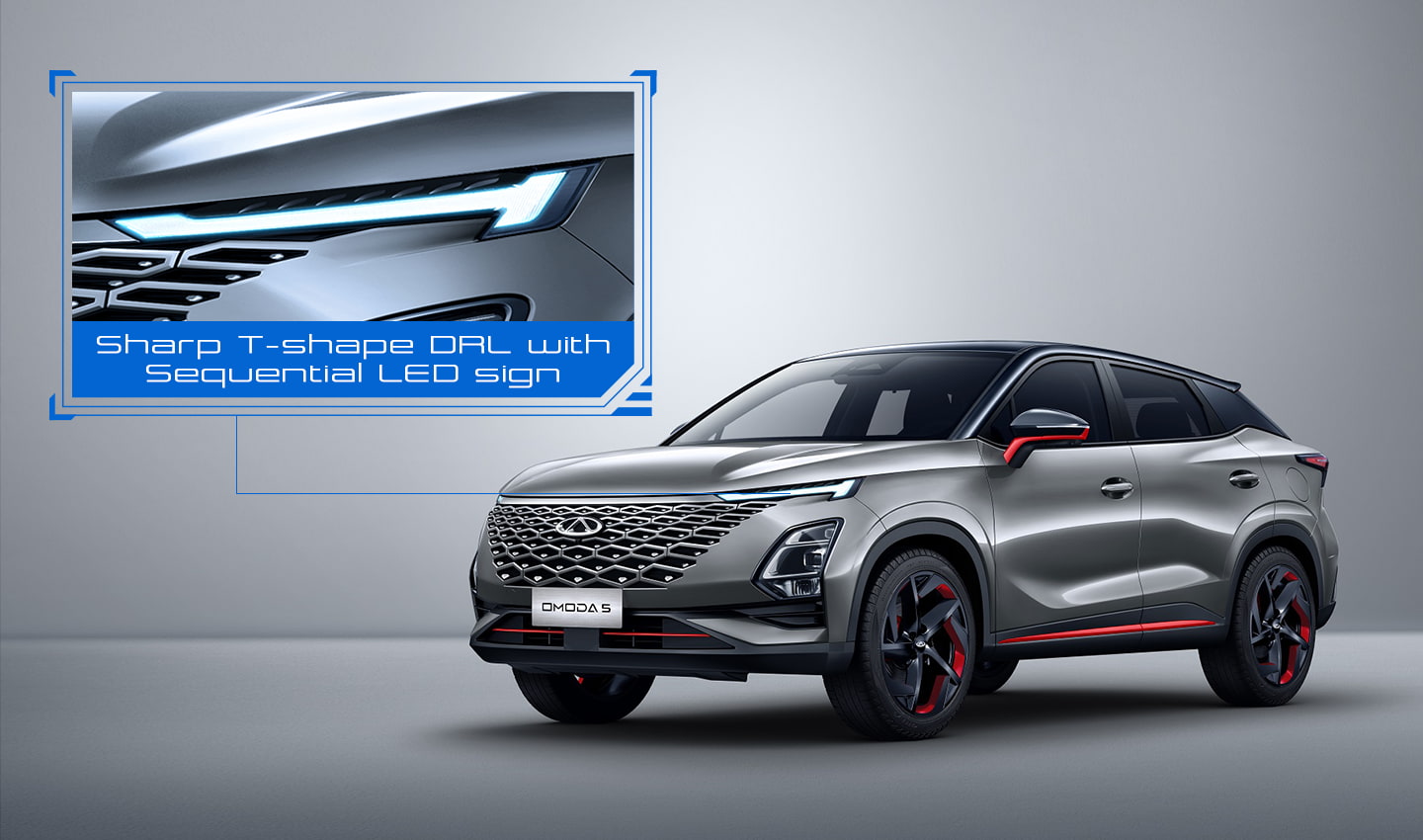 Eksterior Futuristik Chery Omoda 5