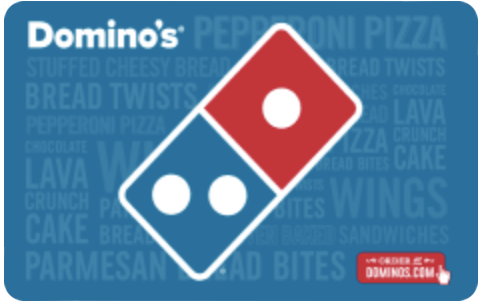 Buy Domino's Pizza Gift Cards