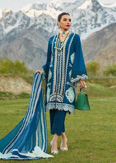 7A Medley Of Lace Luxury Lawn Collection