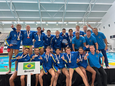 Equipe masculina fica com o ouro (foto: CBDA / Divulgação)