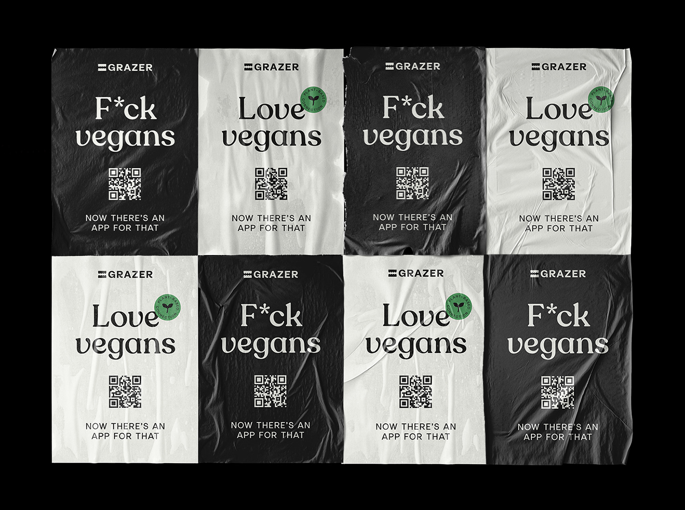 branding visual identity vegan Vegetarian green dating app app design UI/UX stickers