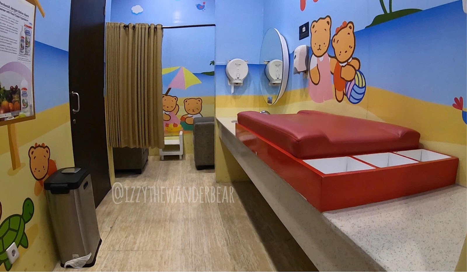 Izzy the Wander Bear - Nursing Room, Lippo Mall Kemang