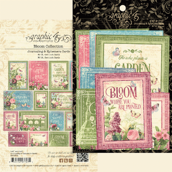 Bloom Ephemera Cards