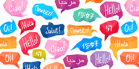[Image is a collection of multi-colored speech bubbles that say "Hello!" in many languages.]