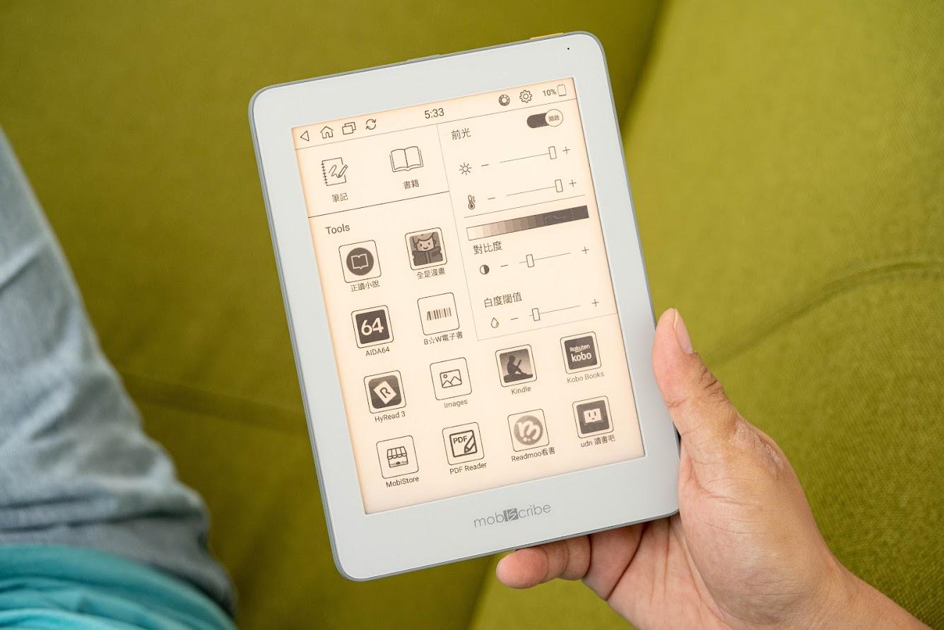 E-Ink 電子筆記本 + 電子書閱讀器 MobiScribe Origin 開箱評測｜小草 2 代、Android 電子書、Readmoo、kobo、Kindle、Evernote 筆記｜科技狗 - MobiScribre Origin, PTT, 使用技巧, 評測, 開箱, 閱讀器, 電子書, 電子書閱讀器, 電子筆記本 - 科技狗 3C DOG