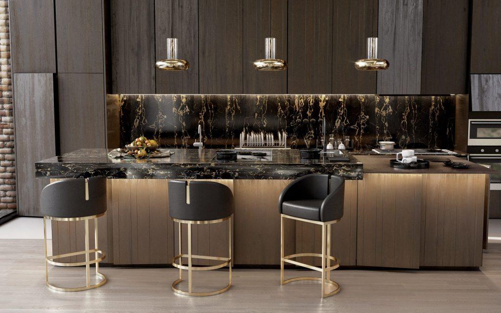 5 Inspirasi Desain Dapur Mewah nan Memesona