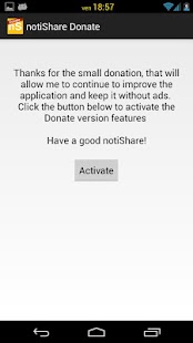 notiShare - Donate apk