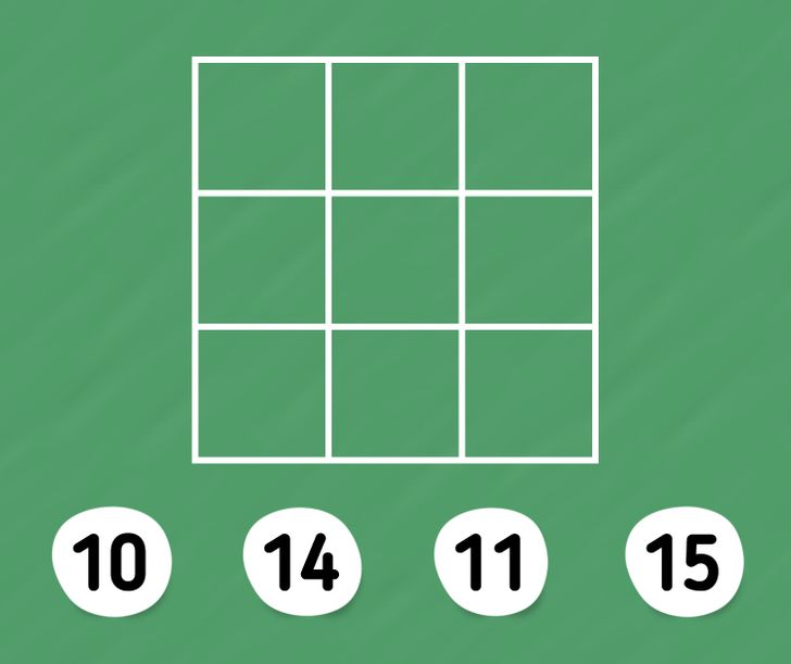 How many squares are here? test