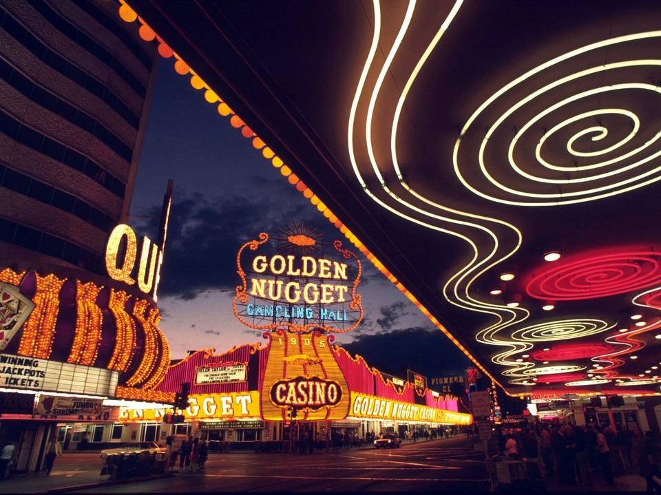 Las Vegas, Juego Casino, Juegos De Azar, Por La Noche