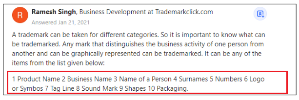  trademark search intellectual property same company exclusive rights brand protection online business same name