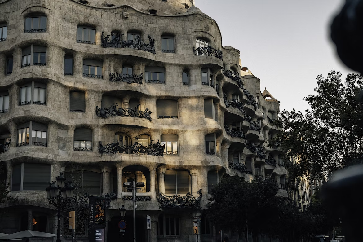 Casa Mila by Antoni Gaudi