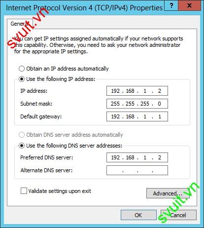 install DNS Service windows server 2012 (1)