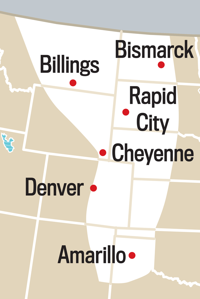 high plains regional map