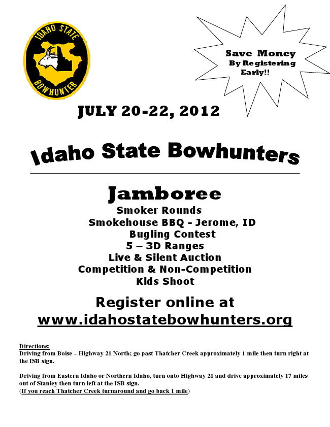 Idaho State Bowhunters Jamboree Stanley Idaho