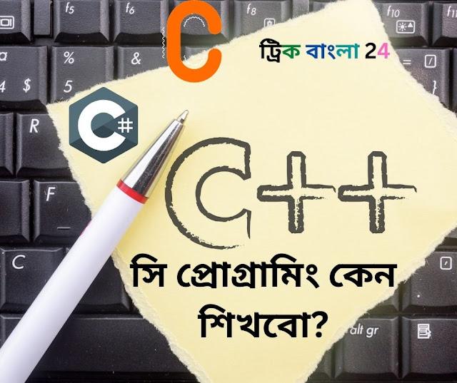 সি প্রোগ্রামিং ভাষা কি । সি প্রোগ্রামিং কেন শিখবো?