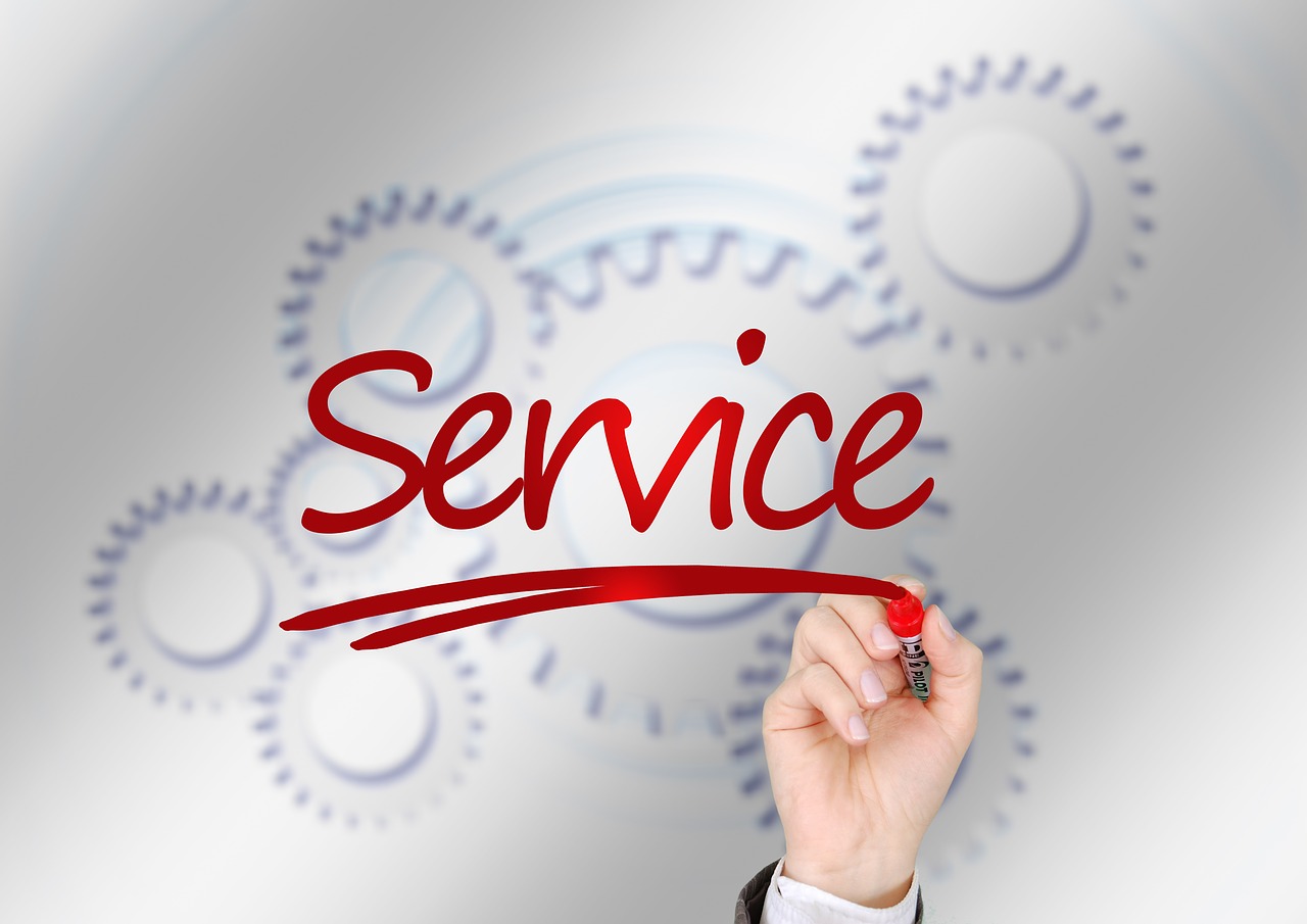 hand writing “service” entailing the importance of great Brisbane car service