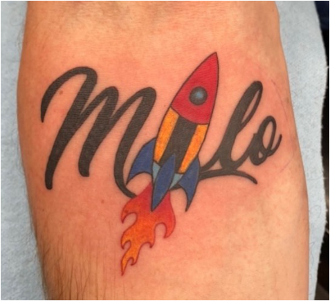 Milo Rocket Tattoo Designs