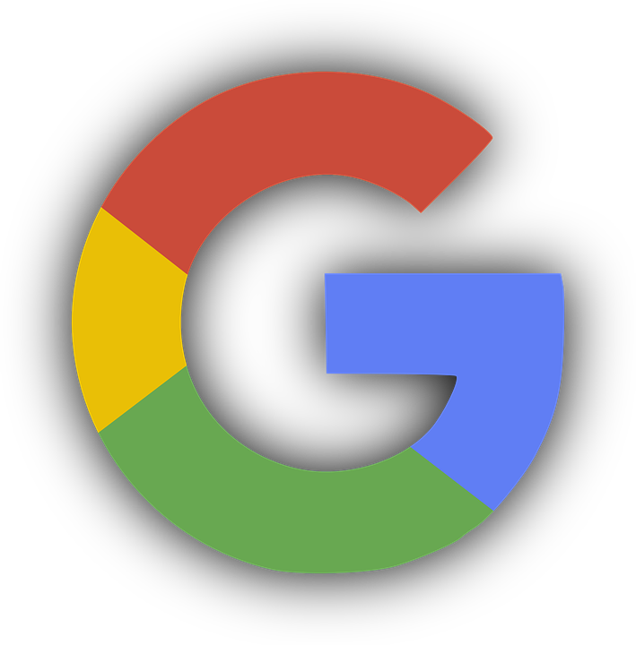 Google, Logo, Shadow